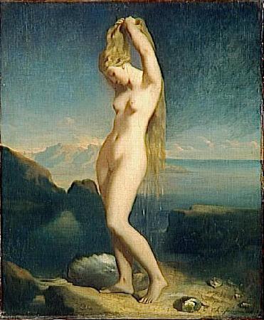 Theodore Chasseriau Venus of the sea